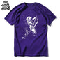 COOLMIND Space & Moon Graphic Cotton T-Shirt | Men's Relaxed Style