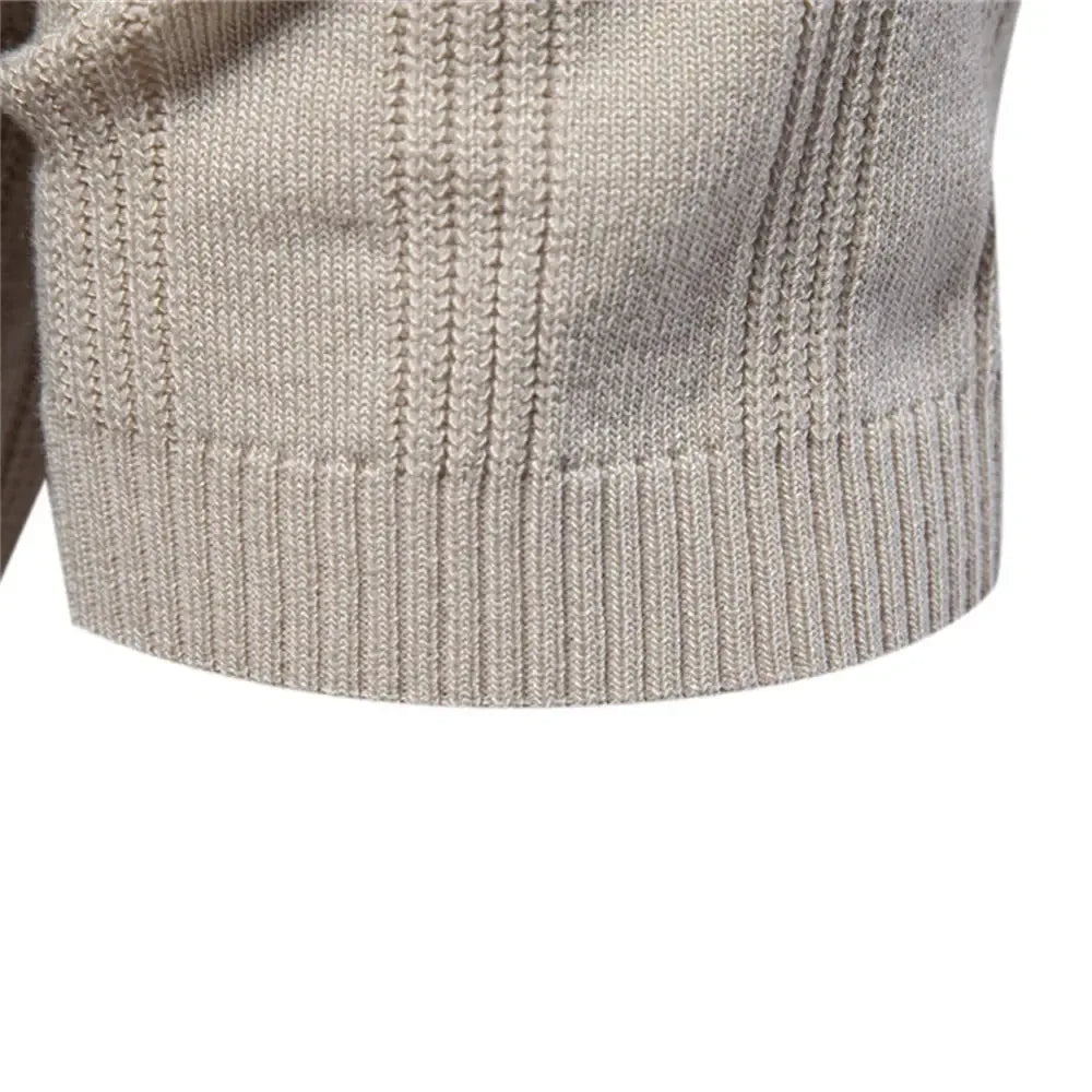 New Summer Ribbed Knit Polo Shirts - ShopHub