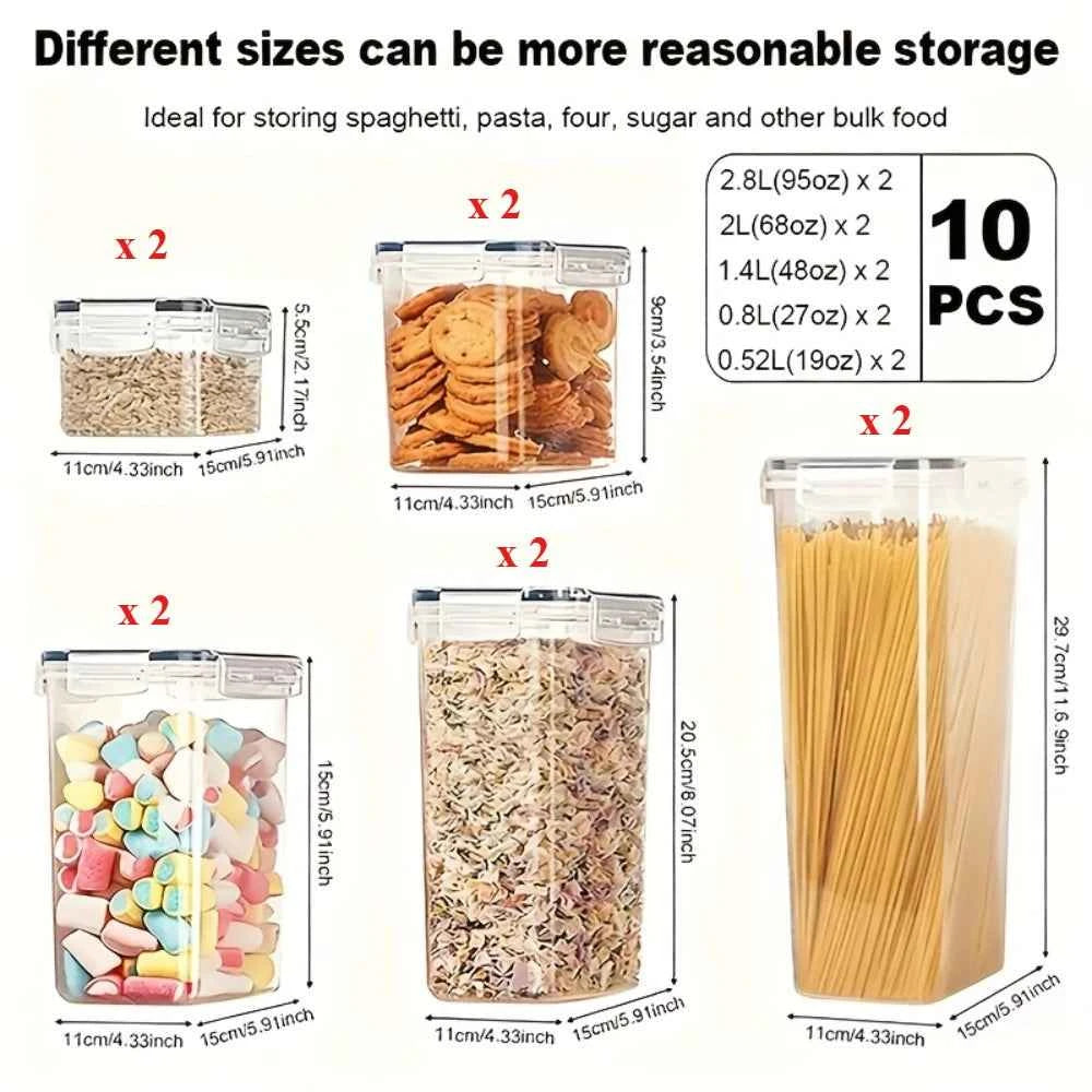 10-Piece Food Storage Containers