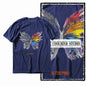 COOLMIND X0111 Butterfly Bliss Graphic Cotton Tee