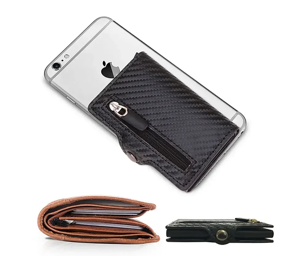 Carbon Fiber Rfid Blocking ID Credit Card Holders