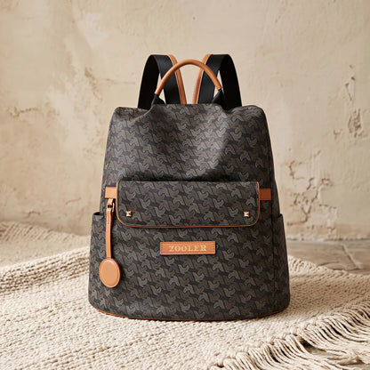 ZOOLER Nylon Embossed Backpack