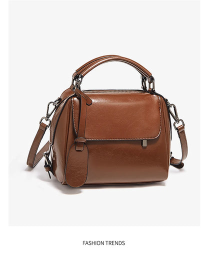 FOXER Split Leather Women's Handbag