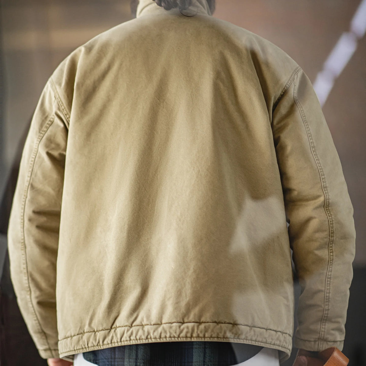 MADEN N-1 Padded Deck Jacket | Khaki