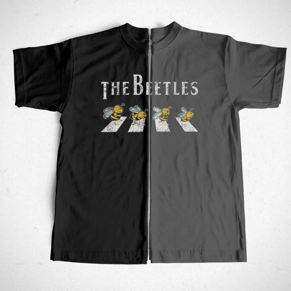 COOLMIND BEES08 Bees Graphic Cotton Tee