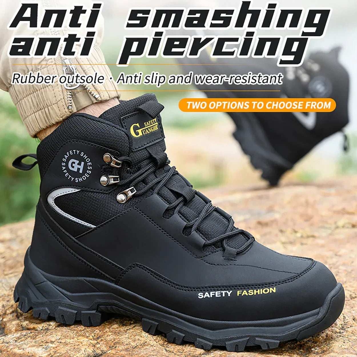 Kankeirr Men's Safety Boots - ShopHub