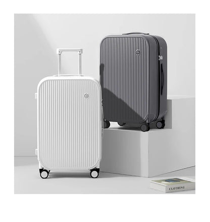 Mixi Striped Travel Luggage 16", 20", 24", and 26"