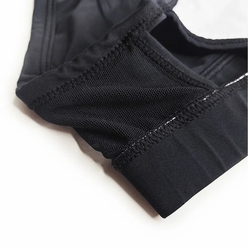 UXH Men's Zipper Swim Briefs - ShopHub