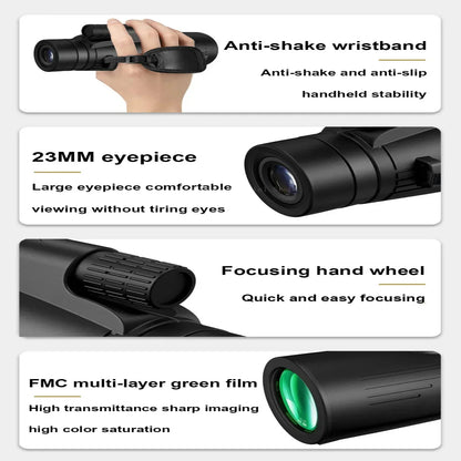 12x50 Powerful Monocular – Long Reach Portable Telescope Habicare