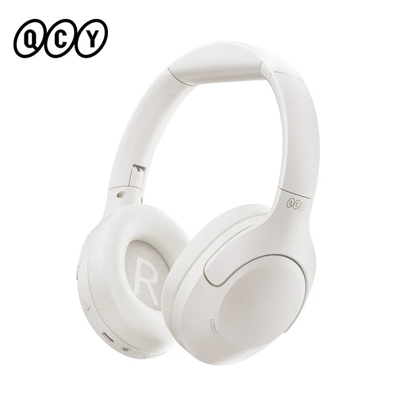 QCY H3 Lite ANC Wireless Headphones with Bluetooth 5.3, 40mm Driver, and 60H HiFi Sound - ShopHub