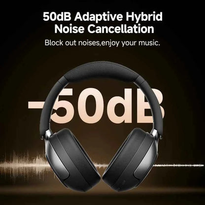 QCY H3 PRO ANC Bluetooth Headphones with 50dB Active Noise Cancelling and 55H Playtime