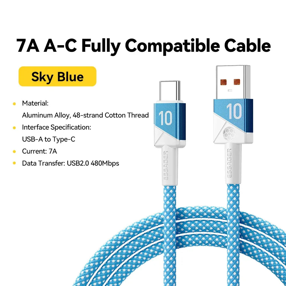 Essager 100W 7A USB Type C Cable - ShopHub