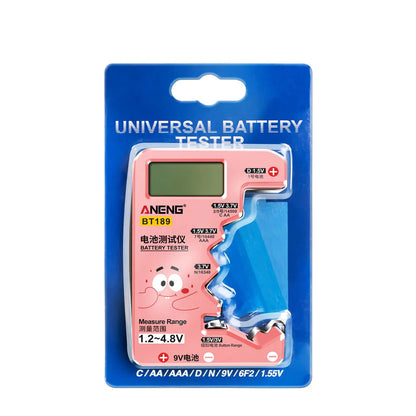 Universal Battery Tester for AA/AAA/C/D/9V/1.5V/3V (2 colours available) Habicare