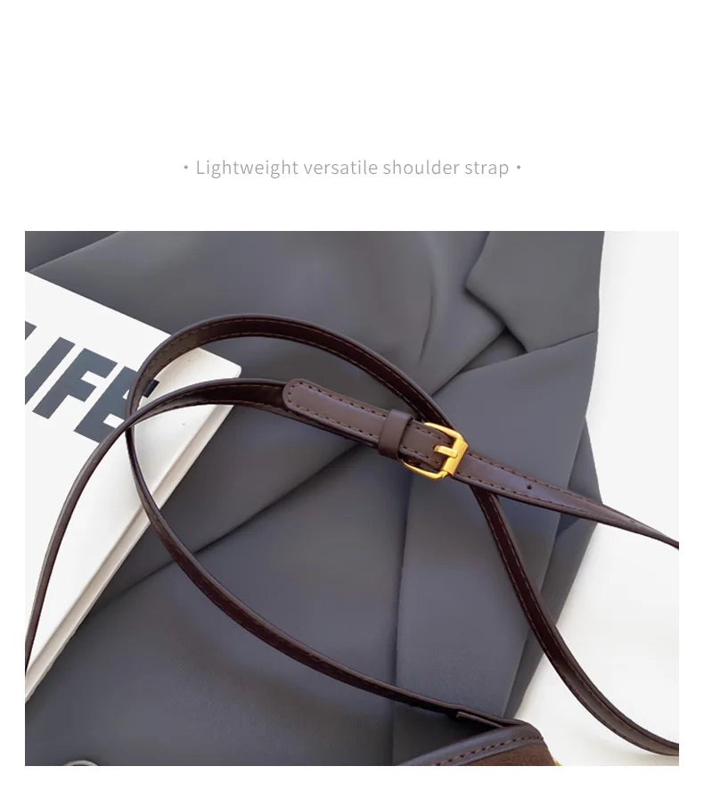 FOXER Crossbody Bucket Bag