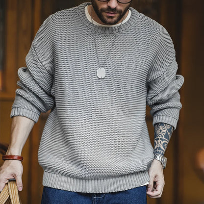 MADEN Heavyweight Crew-Neck Sweater