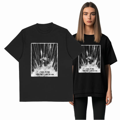 COOLMIND Unisex Vintage Graphic Cotton T-Shirt | Everyday Streetwear