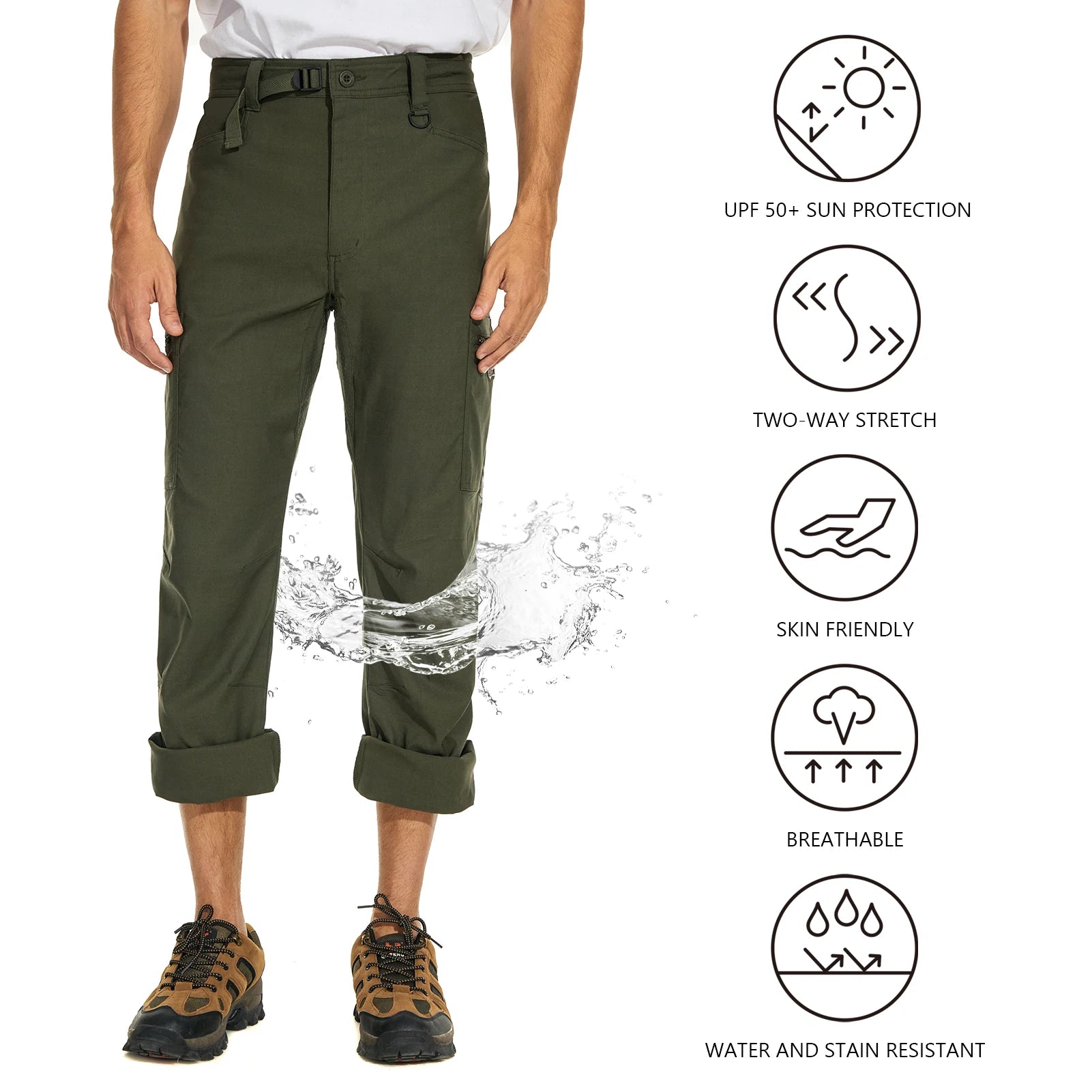Men's Stretch Cargo Pants
