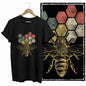 COOLMIND Bee Graphic Cotton T-Shirt | Women's Design Collection