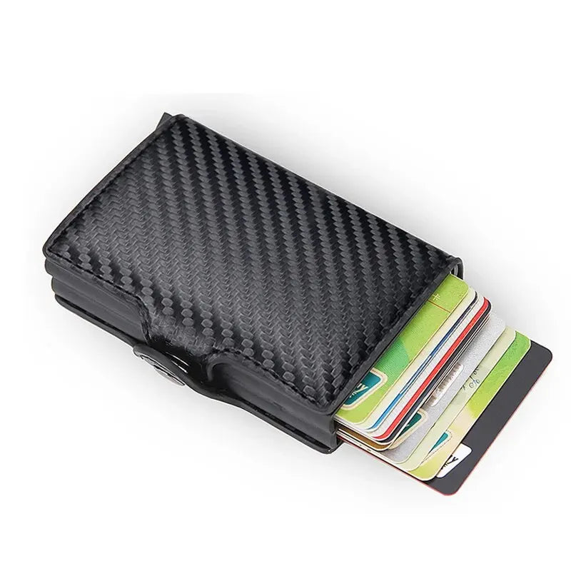 Carbon Fiber Anti Rfid Credit Card Holder