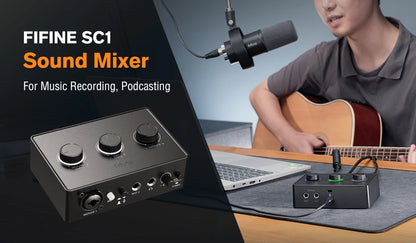 Elevate Your Audio Experience with the FIFINE Podcast Microphone Kit