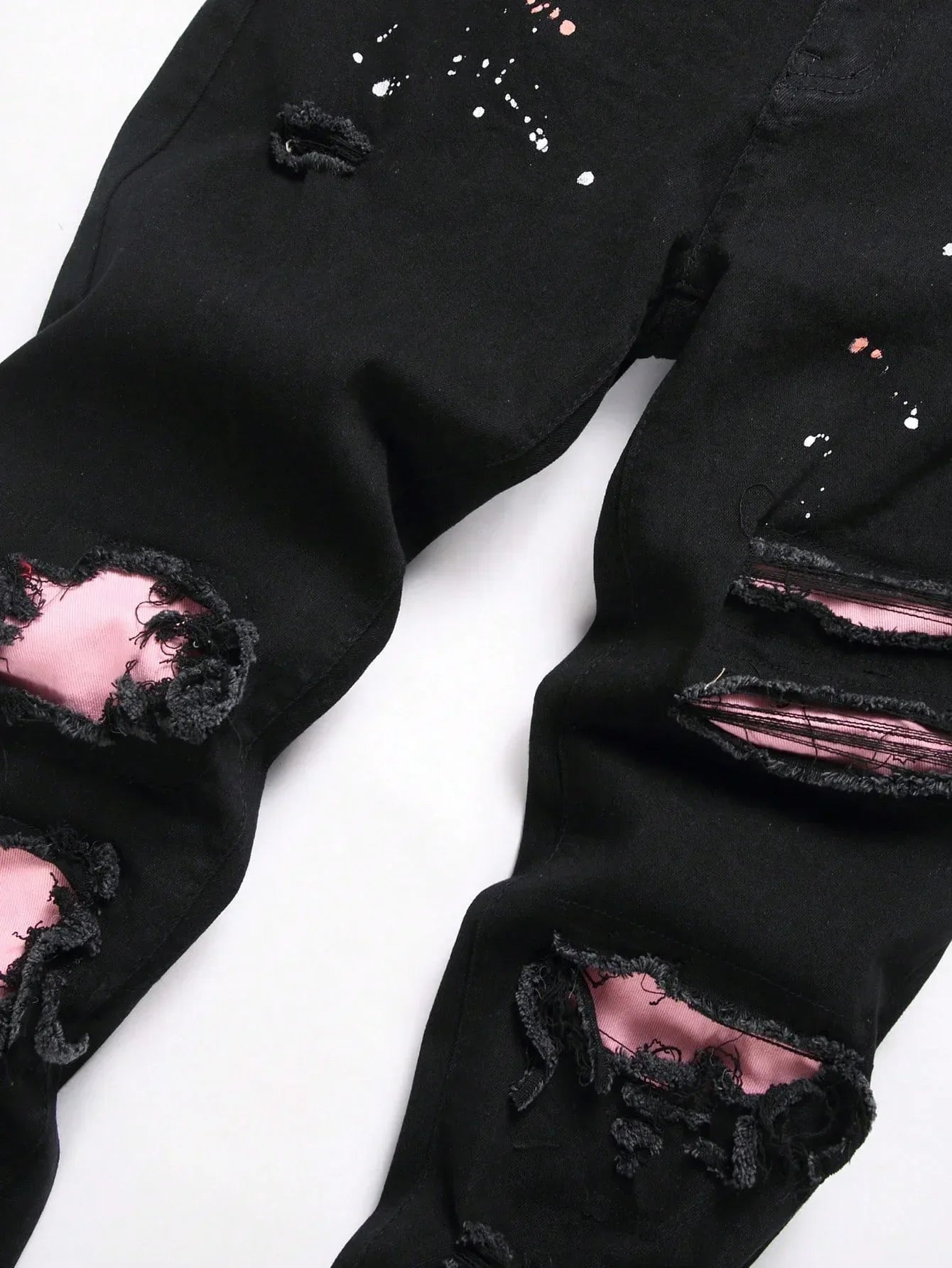 Men’s Y2K Skinny Denim Jeans - ShopHub