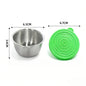 12pc 304 Stainless Steel Food Containers with Leakproof Lids