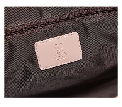 FOXER Summer New Women's Shoulder Bag PVC Leather Daily Tote Bag Female Commuting Purse Large Capacity Handbag for Everyday Use