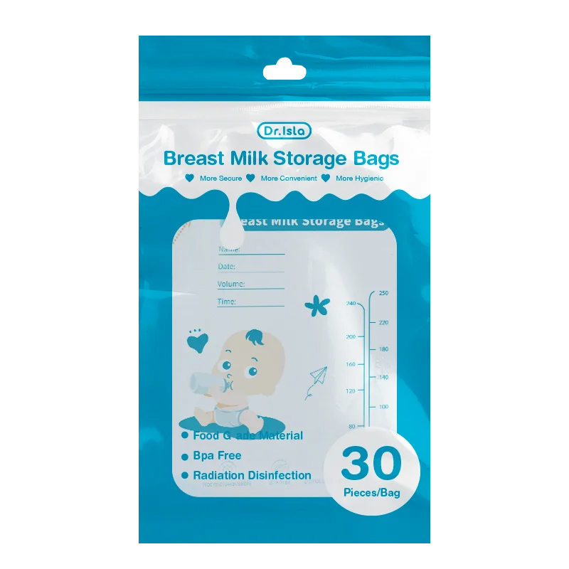MAMIJOY Breast Milk Storage Bag 250ml/30Pcs Disposable