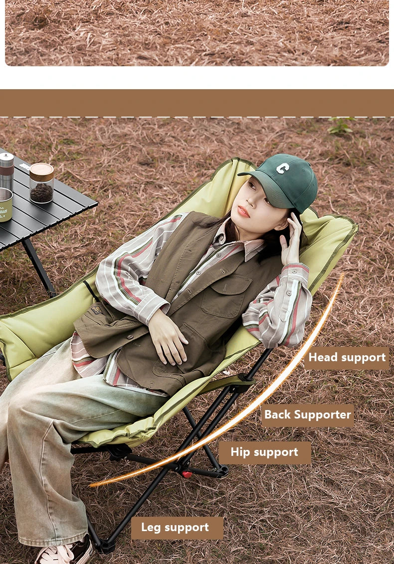 BISINNA Portable Camping Moon Chair