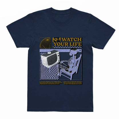COOLMIND U0005 Funny Skull Graphic Cotton Tee