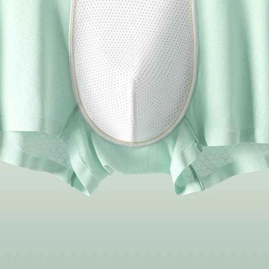 MiiOW 3Pcs Ice Silk Men Boxer Underwear Cool Seamless Men's Panties 7A Antibacterial Mesh Crotch Men Underpants Man Boxer Briefs