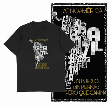 COOLMIND X0044 Latin Spirit Graphic Cotton Tee