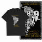 COOLMIND X0044 Latin Spirit Graphic Cotton Tee
