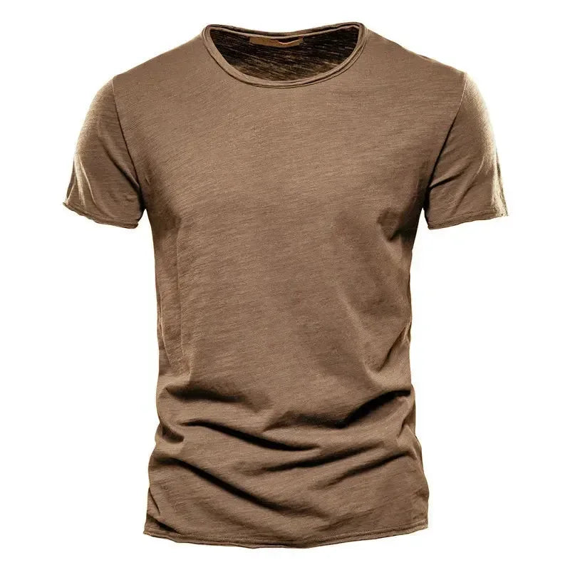 AIOPESON 100% Cotton Men's T-Shirts - ShopHub