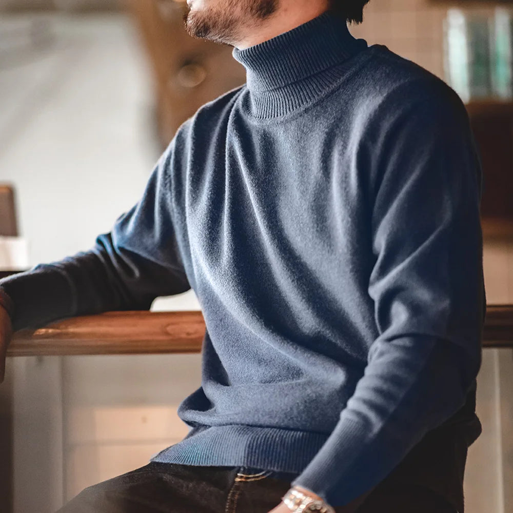 MADEN Everyday Turtleneck Sweater | Three Colours