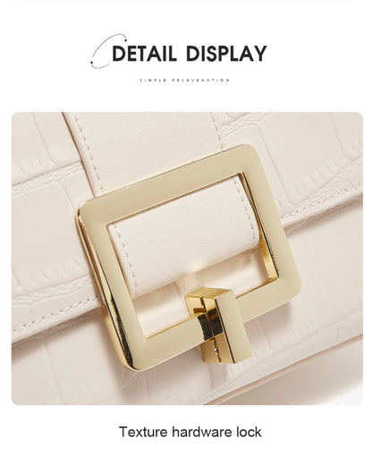 FOXER Split Leather Fashion Women Shoulder Bag Lady Crossbody Handbag Gift for Wife, Girlfriend