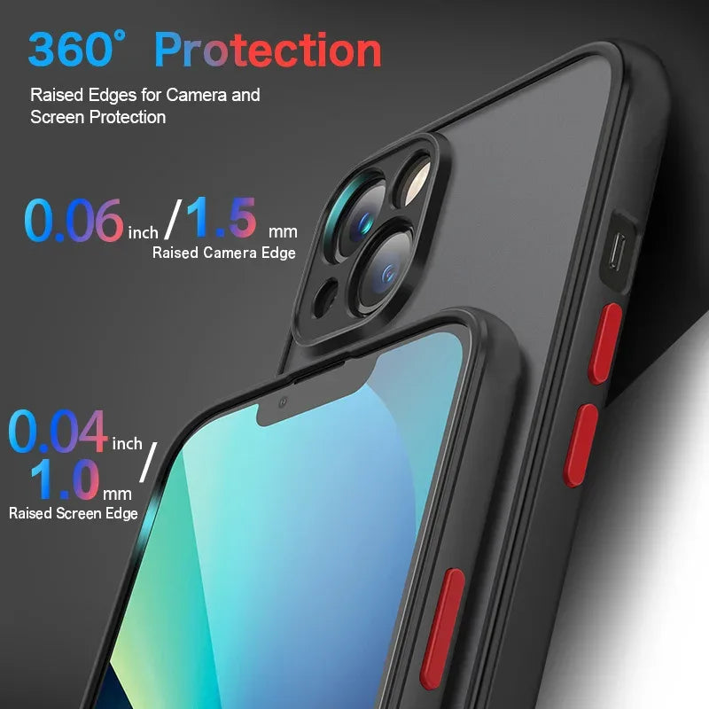 QIXTWO Luxury Armor Matte Case - ShopHub