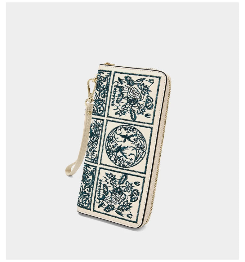 FOXER Women's Long Wallet