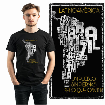 COOLMIND X0044 Latin Spirit Graphic Cotton Tee
