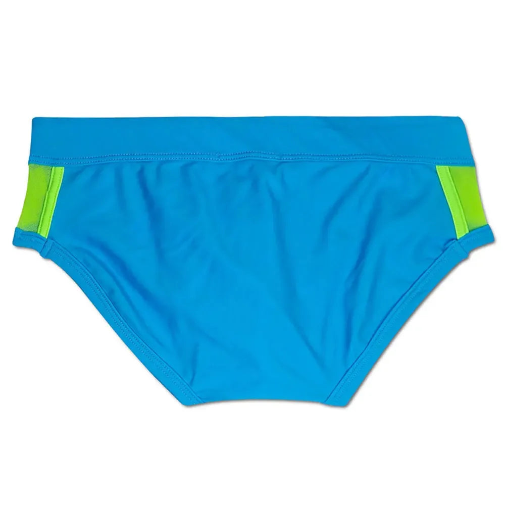 UXH Men's Zipper Swim Briefs - ShopHub