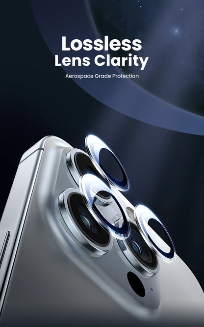 UGREEN Camera Lens Protector for iPhone 17 16 15 Pro Max Full Lens Glass for iPhone 15 Plus iPhone 17 Air 16 Protective Film