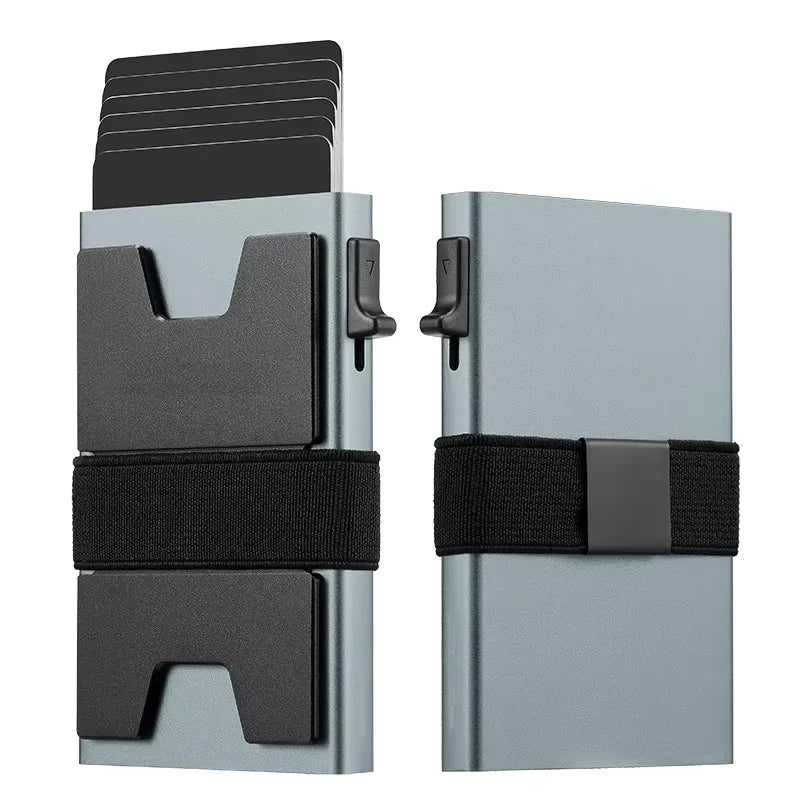 Aluminium Card Holder Rfid Blocking Wallet