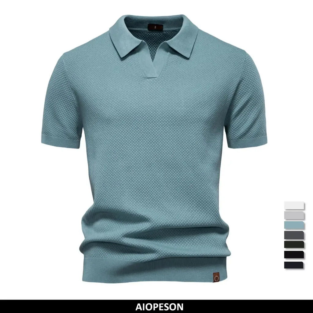 Men's Summer Breathable Polo Shirts - ShopHub
