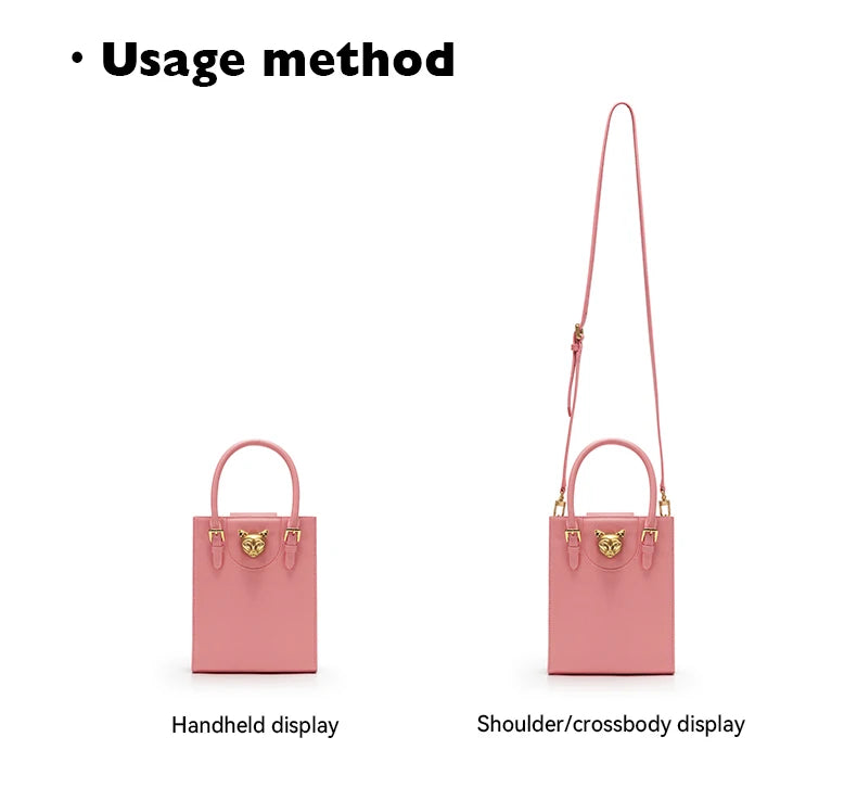 BAFELLI 2026 NEW WOMEN'S HANDBAG CAT LUXURY BRAND DESIGNER ORIGINAL STYLE TRENDING SHOULDER CASUAL BAGS MINI TOTE CROSSBODY