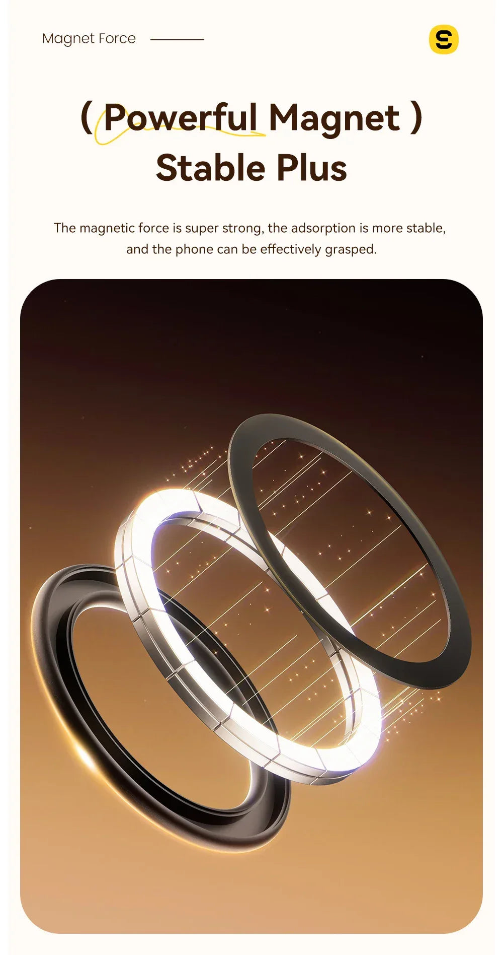 Essager Magnetic Metal Ring - ShopHub