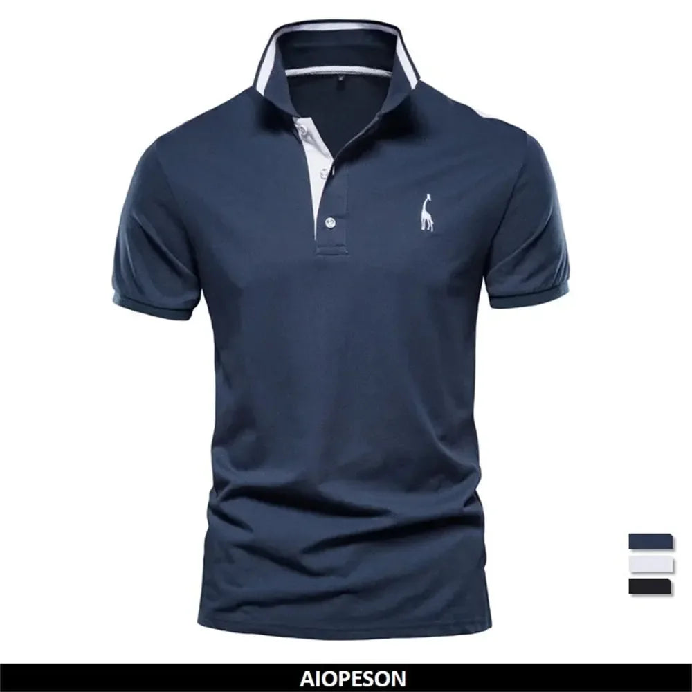 AIOPESON's High-Quality Cotton Polos - ShopHub