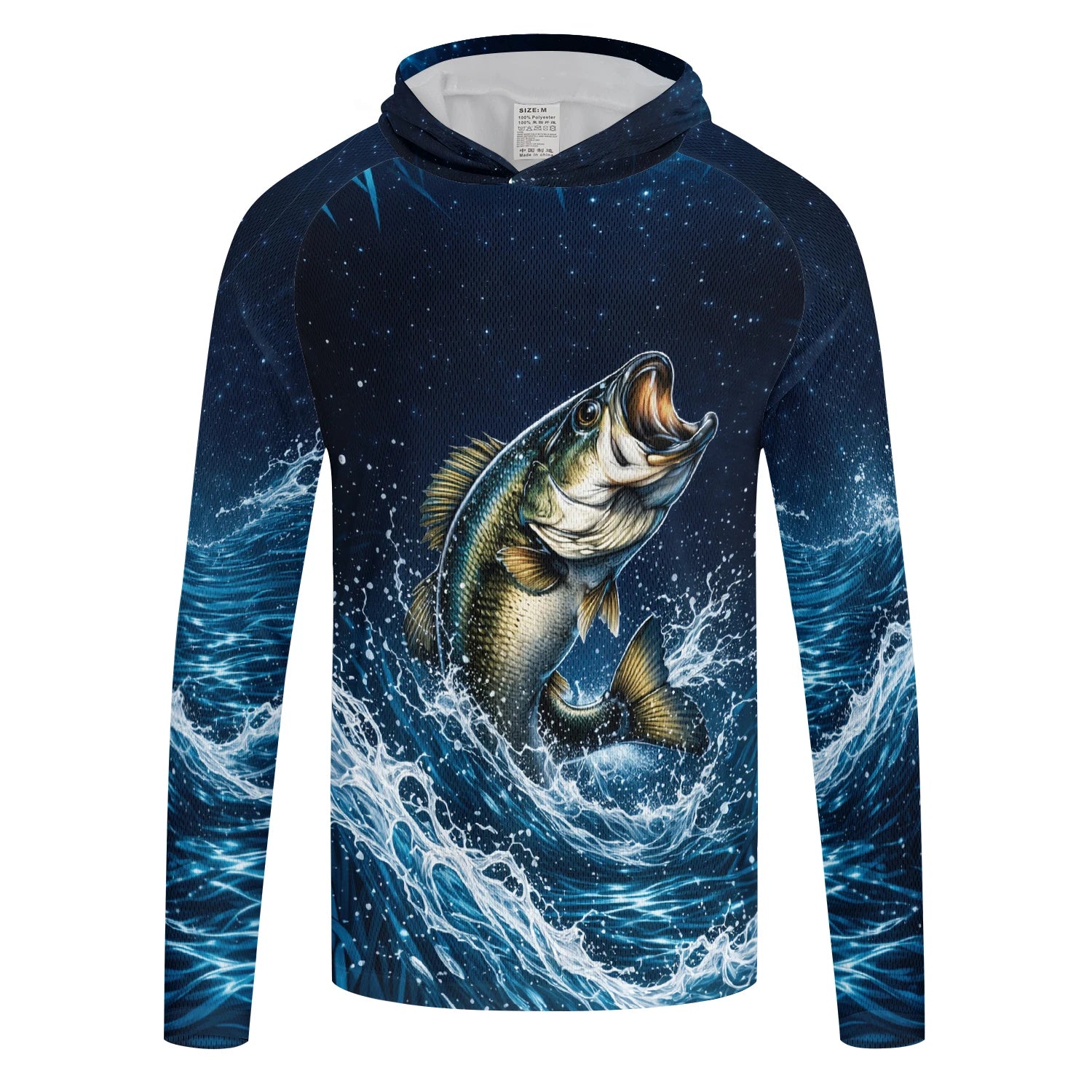 Men’s Long Sleeve Fishing Hoodie