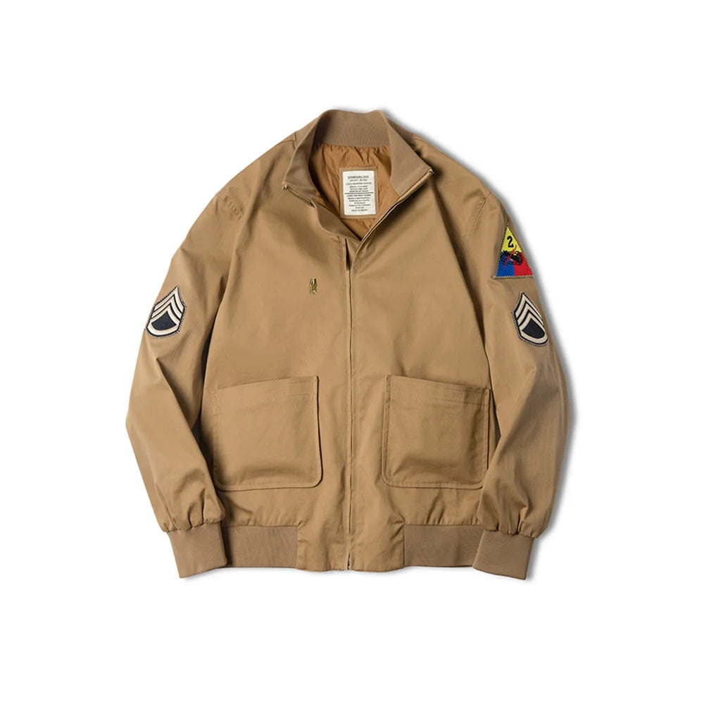MADEN M1942 Tank Jacket | Regular or Fleece-Lined Khaki