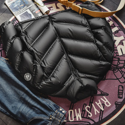 Maden Men's 90% White Duck Down Jacket