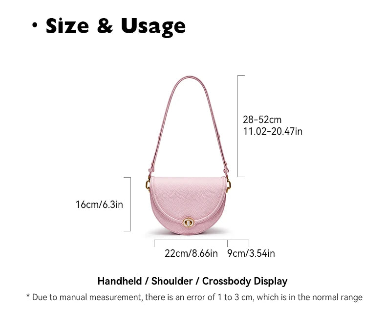 BAFELLI Half-Moon Saddle Bag
